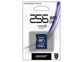 HIDISC/ハイディスク SDXCカード 256GB CLASS10 UHS-1対応 HDSDX256GCL10UIJP3