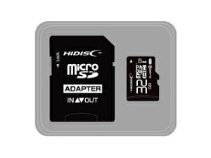 HIDISC/nCfBXN microSDHCJ[h 32GB CLASS10 UHS-1Ή HDMCSDH32GCL10UIJP3 SDϊA_v^t