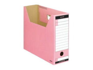 KOKUYO/コクヨ ファイルボックス-FS TタイプA4横 収納幅94mm桃 A4-LFT-P