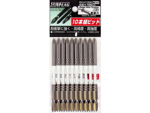 SHINKI �V�T���쏊 SUNFLAG �i�t�X�[�p�[�X�����g�[�V�����r�b�g #2X100 (10�{��) BXV-2100M