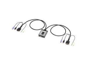 サンワサプライ ディスプレイエミュレーション対応DVIパソコン自動切替器(2:1) SW-KVM2DUN