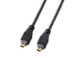 TTvC IEEE1394P[u(4pin-4pin) 2m ubN KE-13DV-2BK