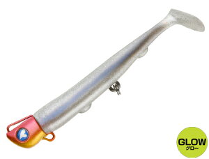 BlueBlue/ブルーブルー ジョルティ22 4インチ/22g #02グローホワイト/アカキン