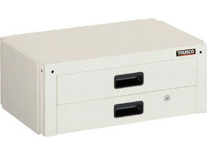 TRUSCO/トラスコ中山 ツールワゴン ドルフィン用引出 2段 750X500 ヤンググリーン DLWS-75X-YG