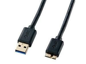 �T�����T�v���C USB3.0�}�C�N���P�[�u��(A-MicroB) 1m �u���b�N KU30-AMC10BK