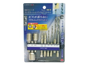 TAKAGI ���V �A�[�X�}�� EARTH MAN �R���r�l�[�V�����r�b�g���h�����Z�b�g DB-10 (9pcs)