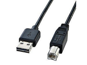 �T�����T�v���C ���ʑ}����USB�P�[�u��(A-B �W��) 1.5m �u���b�N KU-R15