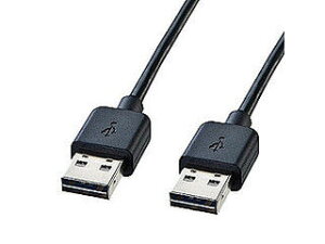 �T�����T�v���C ���ʑ}����USB�P�[�u��(A-A�^�C�v) 0.5m �u���b�N KU-RAA05