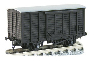 津川洋行 14080 木造貨車 有蓋車 ワ1形 (木製扉・雨除けカバー仕様)