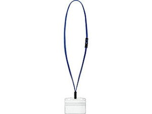 KOKUYO/コクヨ 名刺・ID用 吊り下げ名札(プロテクト)(アイドプラス> 青 ナフ-SP180B