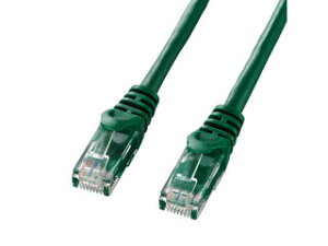 �T�����T�v���C �J�e�S��6UTP LAN�P�[�u�� 5m �O���[�� (�o���N) LA-Y6-05G