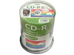 HIDISC/nCfBXN CD-R 700MB 52{ 100 HDCR80GP100