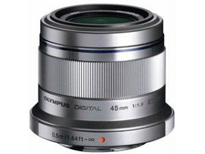 �y�����ȃZ�b�g������܂��I�z OLYMPUS �I�����p�X �[����2�T�Ԃ�����܂� M.ZUIKO DIGITAL 45mm F1.8 �i�V���o�[�j 90mm�����i35mm�����Z�j�y�w�i���ڂ����ĕ\����������Ă郌���Y�z �yZCK�z