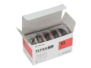 KINGJIM/�L���O�W�� �e�v���e�[�v�J�[�g���b�W(5�{�Z�b�g) SC18R-5P