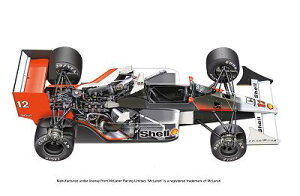 PLATZ vbc 1/12 tH[~V[Y }N[ MP4/4 1988 [h`sI BX12002