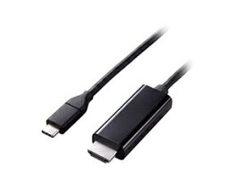 エレコム USB Type-C(TM)用HDMI映像変換ケーブル(やわらかタイプ) MPA-CHDMIY20BK