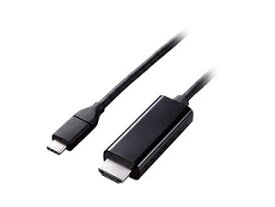 エレコム USB Type-C(TM)用HDMI映像変換ケーブル(やわらかタイプ) MPA-CHDMIY30BK