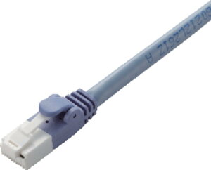 ELECOM �G���R�� �c���܂�h�~LAN�P�[�u��(Cat6)/15.0m/�u���[ LD-GPT/BU150