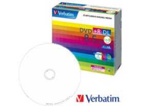 Verbatim/バーベイタム データ用DVD+R DL 8.5GB 2.4～8倍速 10枚スリムケース DTR85HP10V1
