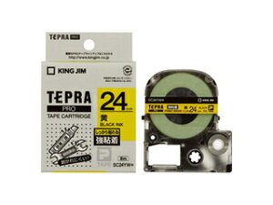 KINGJIM/�L���O�W�� SC24YW �e�v��PRO�p�e�[�v ���S�����x���� �E�������@�����F8m ���F24mm