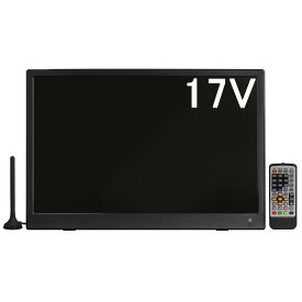 TEES ティーズ PTV-170-BK 17V型ポータブルテレビ
