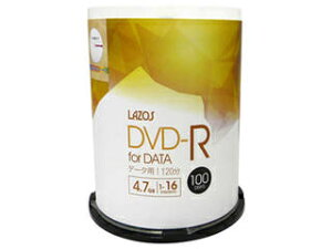 Lazos 5個セット Lazos データ用 DVD-R 100枚組 L-DD100PX5