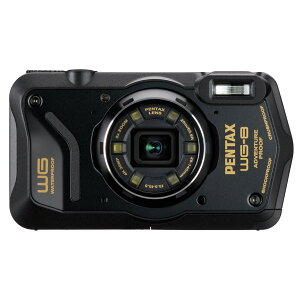 PENTAX ペンタックス WG-8 ブラック 防水コンパクトデジタルカメラ 【お得なセットもあります!】