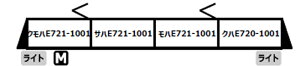 MICRO ACE }CNG[X E721n1000ԑ 4Zbg@A7497