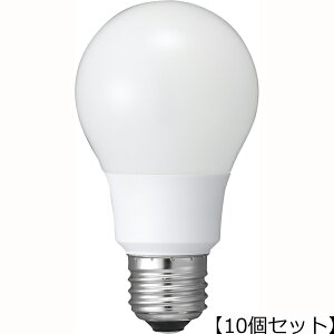 YAZAWA �y10�Z�b�g�z YAZAWA ��ʓd���`LED 60W���� �d���F�����Ή� LDA8LGD2X10