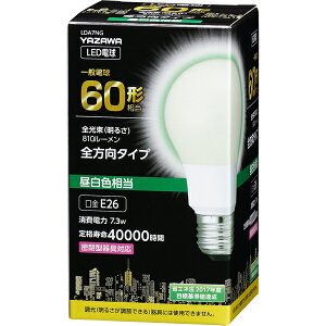 YAZAWA YAZAWA ��ʓd���`LED 60W���� �����F LDA7NG
