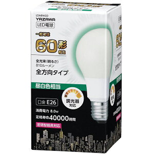 YAZAWA YAZAWA ʓd`LED 60W FΉ LDA8NGD