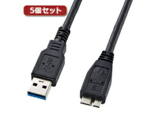 TTvC y5Zbgz TTvC USB3.0}CNP[u(A-MicroB)1.8m KU30-AMC18BKX5