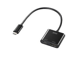 TTvC TTvC USB Type C-HDMIϊA_v^(4K/60Hz/PDΉ) AD-ALCPHDPD