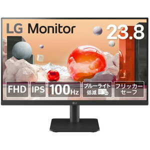 LG Electronics Japan 23.8C`tHDtfBXvC (1920x1080/IPS/100Hz/`g/3Nۏ) 24MS500-B [2`3T