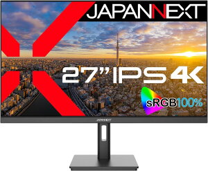 JAPANNEXT WplNXg 27C`4KtfBXvC(3840x2160/IPS/DPx1/HDMIx2/Xs[J[//2Nۏ) JN-IPS2709UHDR Piŵ݉iꏤiłΕwj NWbgJ[h 