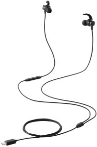 ELECOM GR Cz/USB Type-C/fW^/Ji/10mmhCo/C[A[t/ubN EHP-DF12CMBK