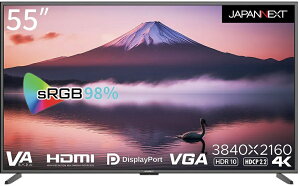 JAPANNEXT WplNXg i͌n 55C`4KtfBXvC(ubN/Xs[J[/2Nۏ) JN-V5500UHDR-N Piŵ݉iꏤiłΕwj n NWbgJ[h 