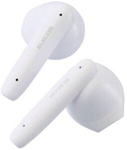ELECOM GR BluetoothCz/SCX/AACΉ/x[h/Z~I[v/zCg LBT-TWS17WH