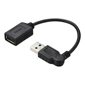 BUFFALO obt@[ USB2.0P[u A-A XCO 0.1m ubN BU2AASW01BK