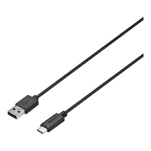 BUFFALO �o�b�t�@���[ USB2.0 A-C ���炩�P�[�u�� 0.5m �u���b�N BU2ACY05BK