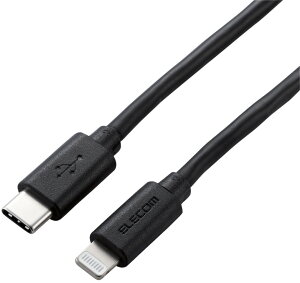 ELECOM GR USB-C to LightningP[ui炩j ubN 1.2m MPA-CLY12BK