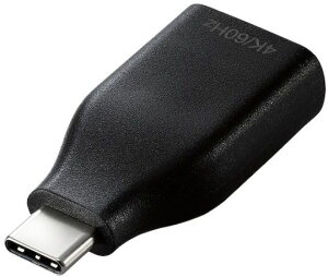 ELECOM �G���R�� USB Type-C�pHDMI�f���ϊ��A�_�v�^�[ �ő�4K/60Hz MPA-CHDMIQDBK
