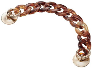 ELECOM エレコム &me キーリングハンガーチェーン(フラット・ブラウン) P-STKHCHSBR