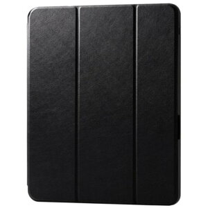 ELECOM GR 13C`iPad Pro(M4)tbvP[X/Apple Pencil[/X[vΉ/ubN TB-A24PLSABK