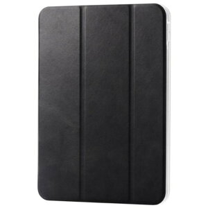 ELECOM GR iPad 10/tbvP[X/wʃNA/\tgU[/2AO/X[vΉ/ubN TB-A22RWVBKN