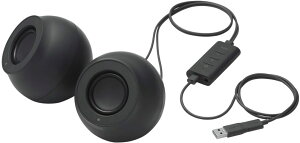 ELECOM GR PCp2.0chXs[J[/Stina/4.4W/USBڑ/BluetoothΉ/3.5/ubN SP-P10CUBBK