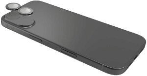ELECOM �G���R�� iPhone 16/iPhone 16 Plus�p�J���������Y�K���X�t�B����/�u���b�N PM-A24AFLLGBK