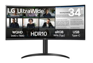 LG Electronics Japan 34WR55QK-B WQHDΉ34C`Ȗʌ^EgChtfBXvC `g  3Nۏ [3TԑO