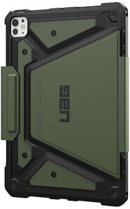 Urban Armor Gear UAG 11C` iPad Pro(M4)pϏՌP[X METROPOLIS SE I[u UAG-IPDP11M4-FSE-OL