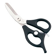 HOUEI 豊栄 携帯用お食事ハサミ 肉切り!! SUM-1400 黒